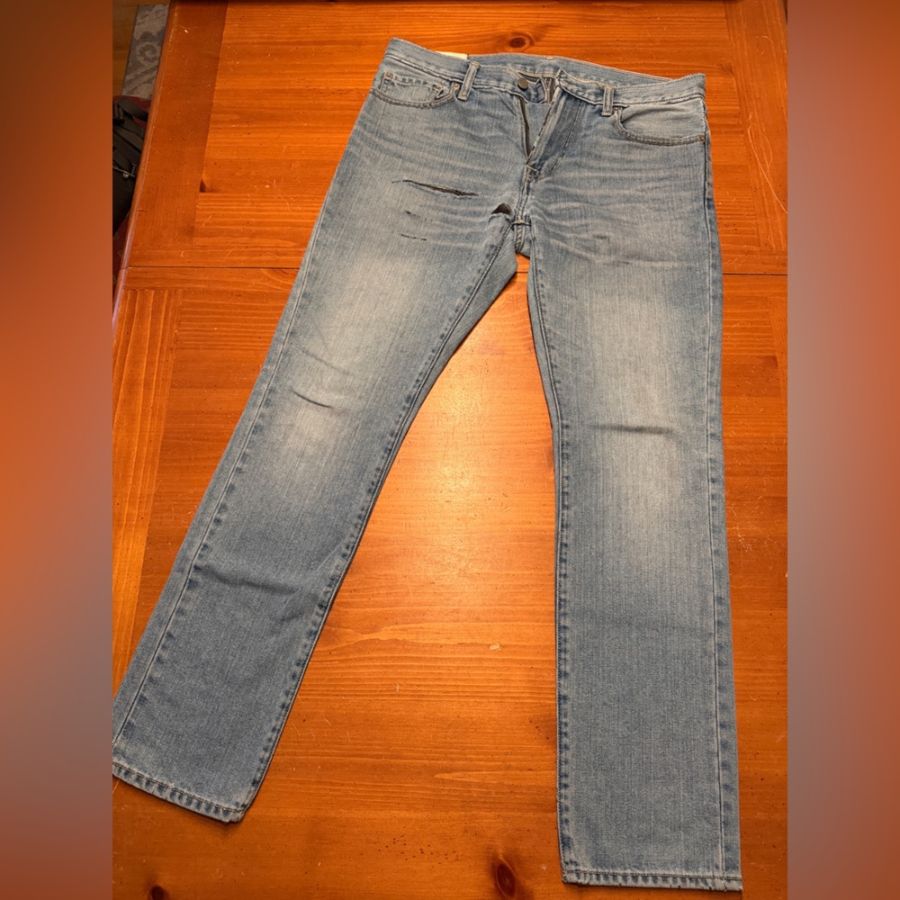 Abercrombie & Fitch Light Blue Skinny Jeans